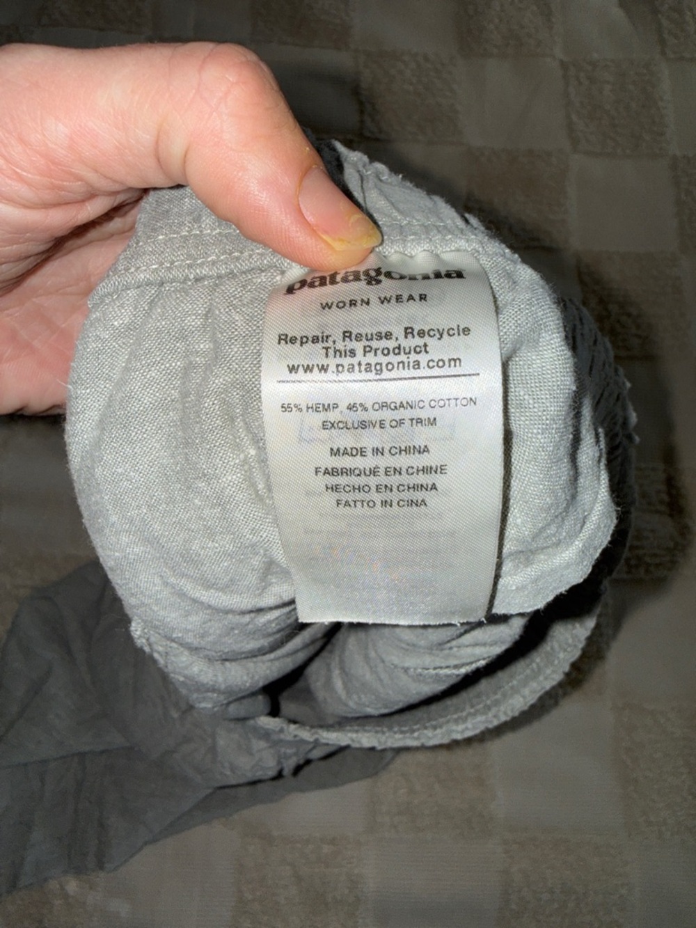 Patagonia Men's Baggies Naturals Shorts Feels like Linen size XL - Picture 6 of 7